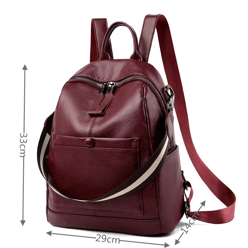 Women's Leather Backpacks