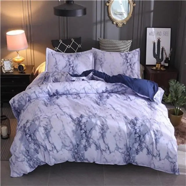 Marble Duvet Cover Bedding Sets