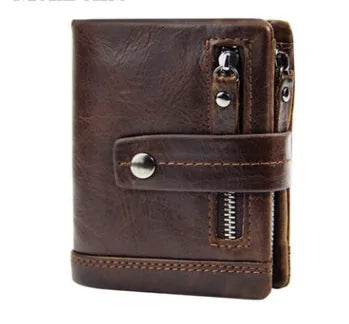 Genuine Leather Card Holder Wallet