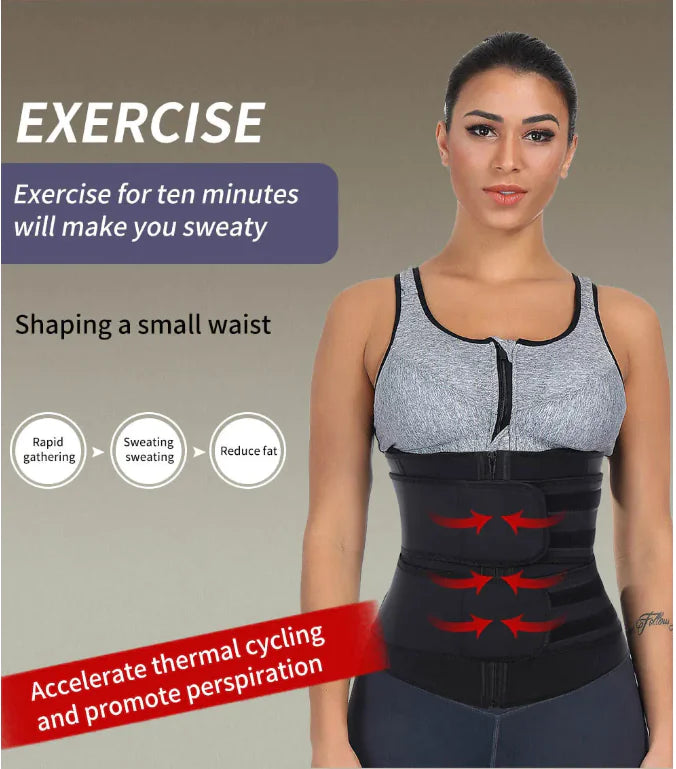 Women's Neoprene Zipper Waist Trainer