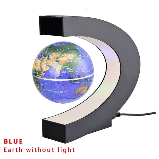 round LED Levitating Rotating Night Lamp