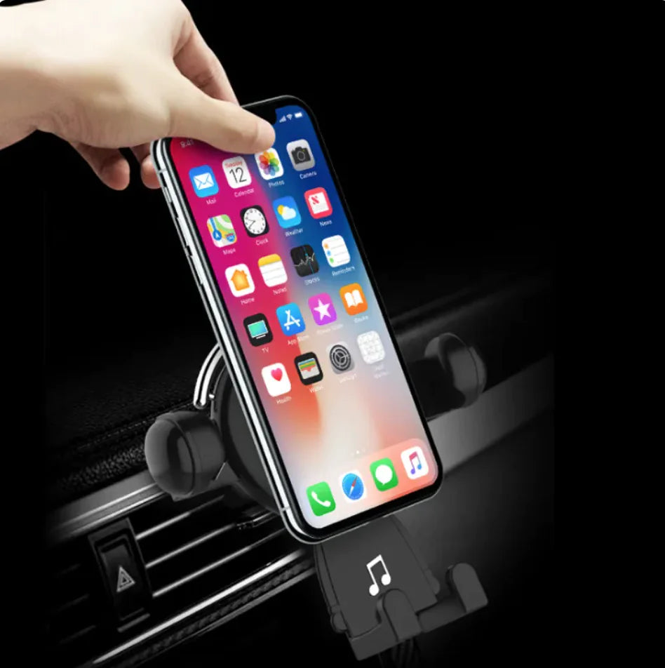 Telescopic Gravity Car Phone Holder