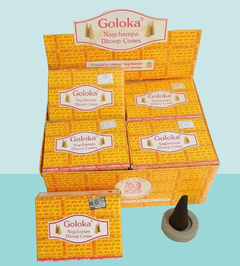 Goloka Nagchampa Dhoop Cones