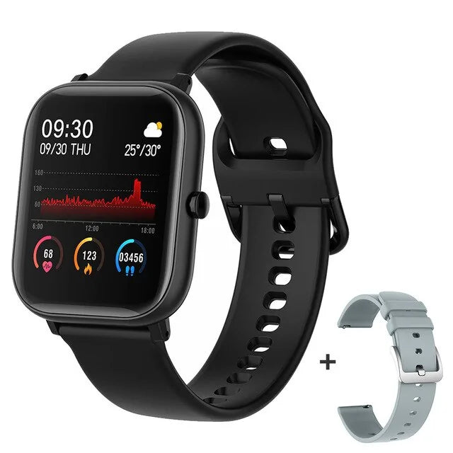 Herren-Smartwatch mit Full-Touch-Multisportmodus