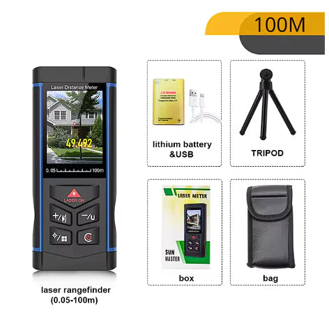 Handheld Laser Rangefinder with Camera