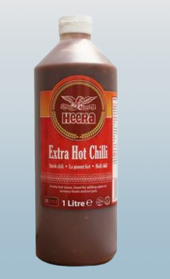 Heera Extra scharfes Chili 1 Liter