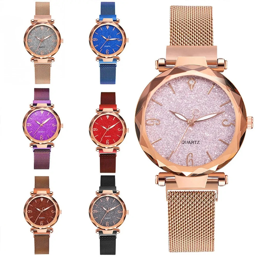 Rose Gold Women Watch