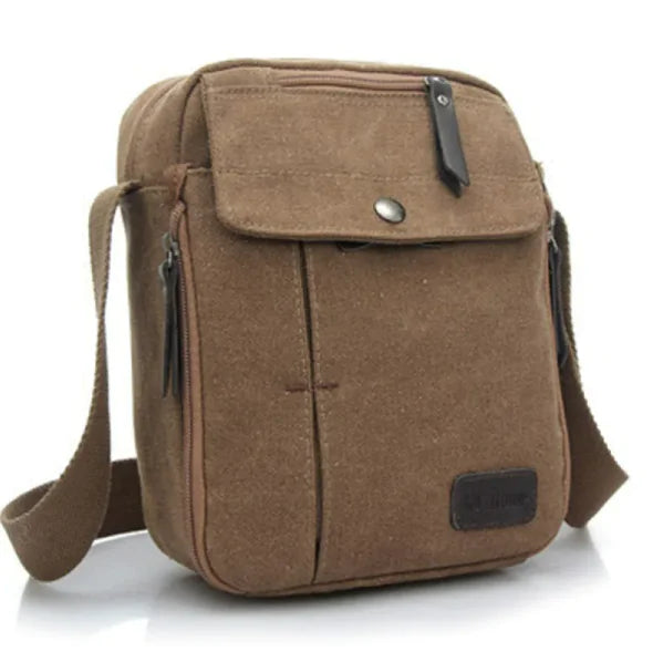 Men's Canvas Shoulder Messenger Bag