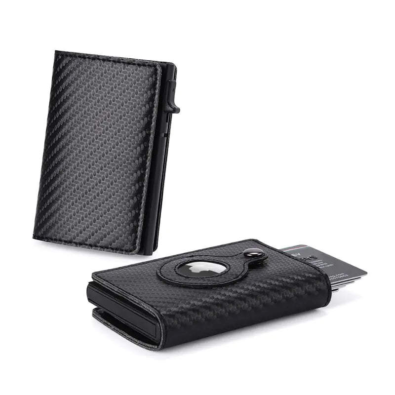 Magnetic Closure Airtag Slide Wallet