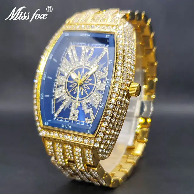 Iced Out Uhr für Männer