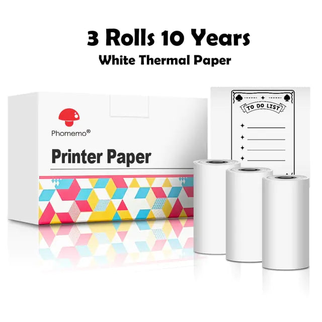 Transparent Sticker Thermal Paper