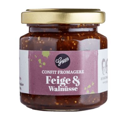 gepp's Feige &amp; Walnüsse | Confit aus Magere | 50g | bio