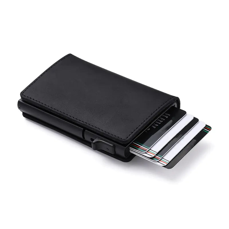 Magnetic Closure Airtag Slide Wallet