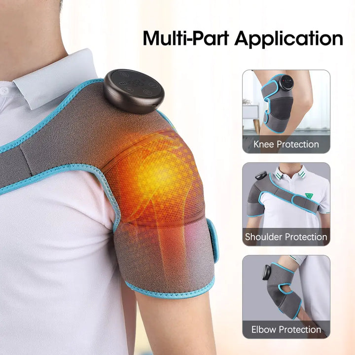 Electric Heating Joint Massage Belt Pad Vibration