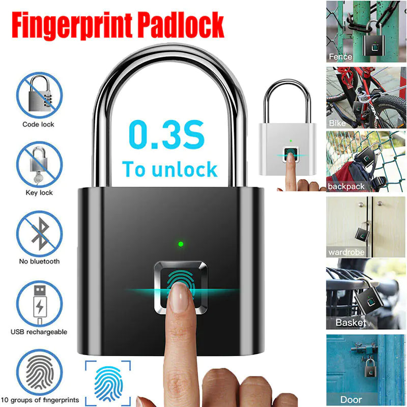 High-Security Fingerprint Smart Lock Quick Access