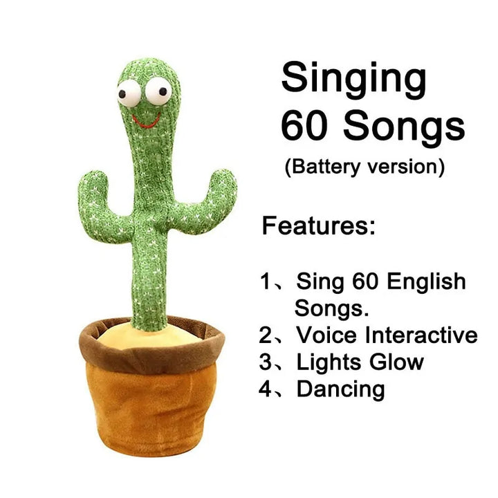 Dancing Cactus Plush Toy