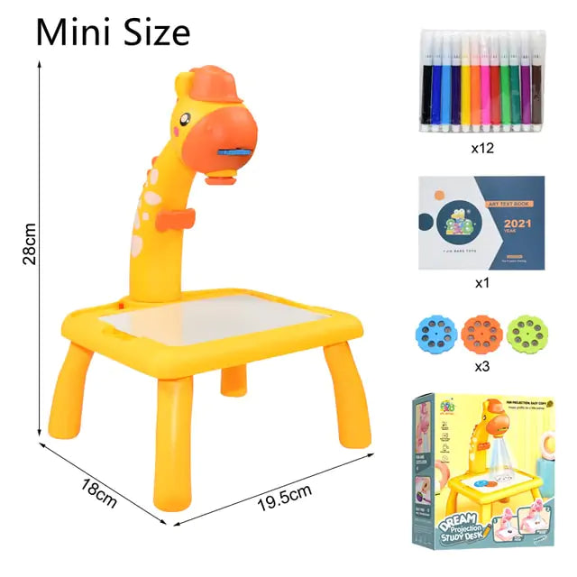 Mini-Kunsttisch-Set für Kinder