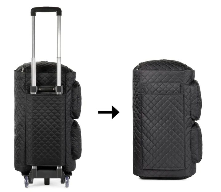 Luggage Bag with Shoe & Coat Storage