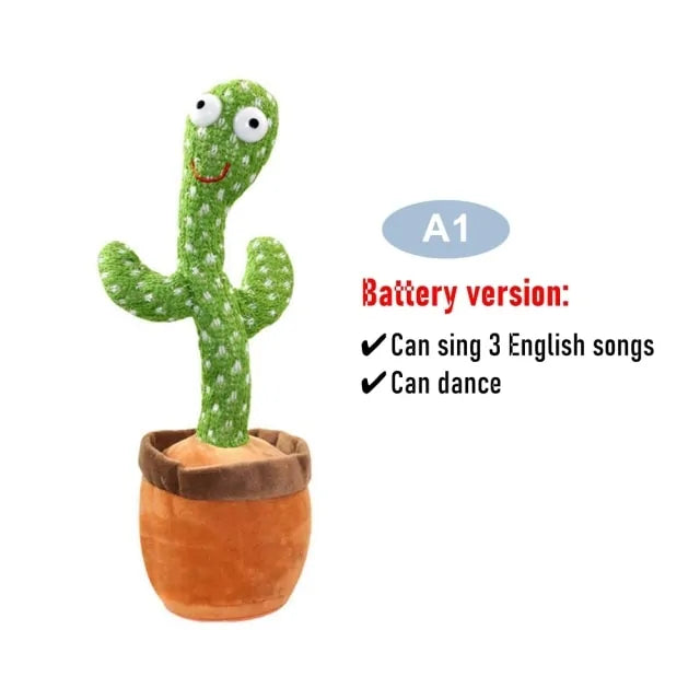 Dancing Cactus Electronic Plush Toys