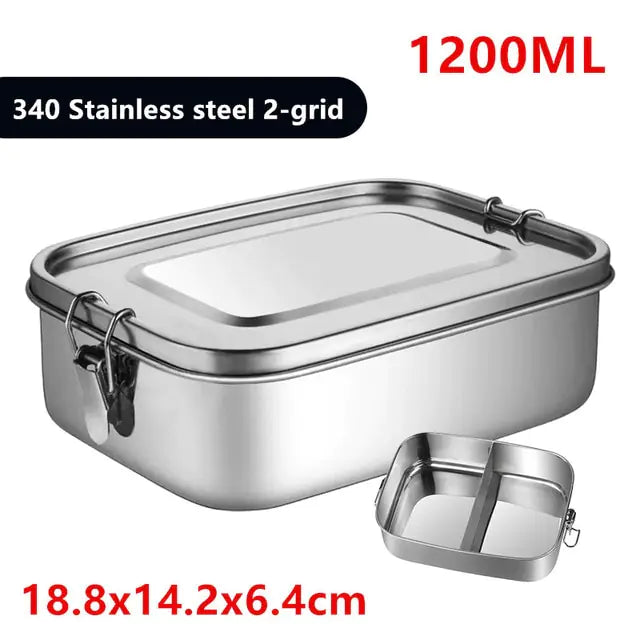 Stainless Steel Square Lunch Box