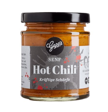 Gepp's scharfes Chili | Senf 50g