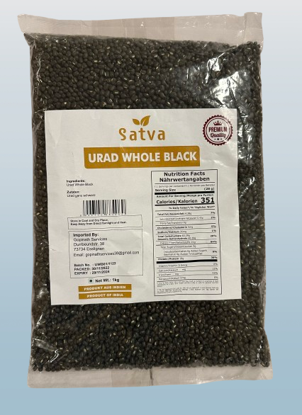 Satva Urad Whole Black 1Kg