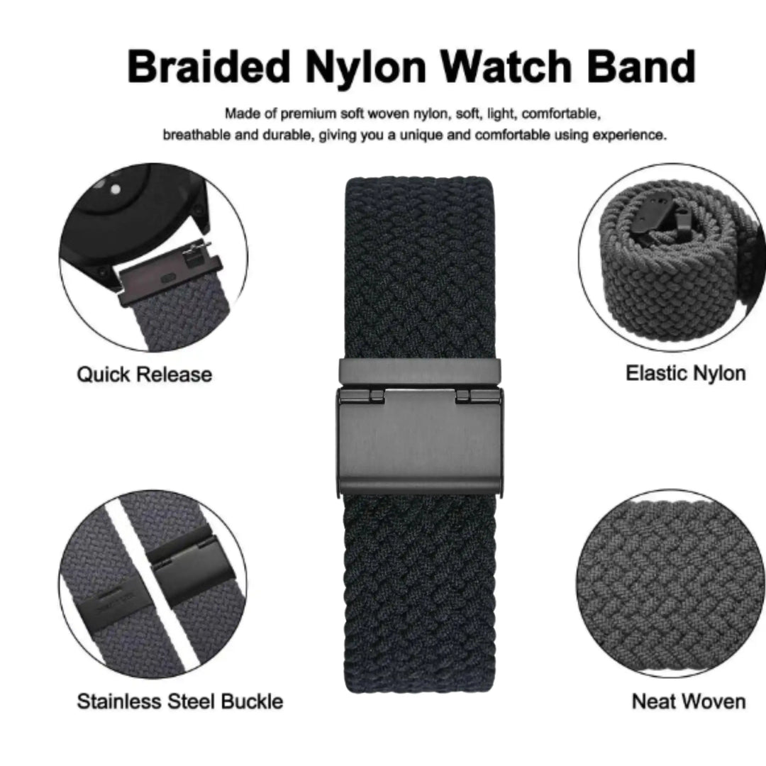 Geflochtenes Nylon-Uhrenarmband