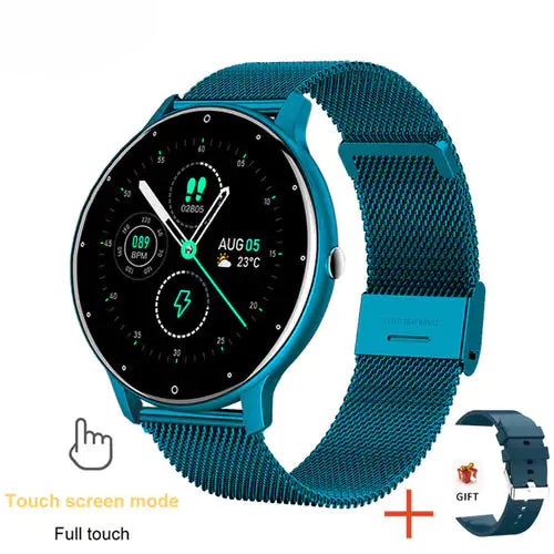 Fitness-Smartwatch mit vollem Touchscreen