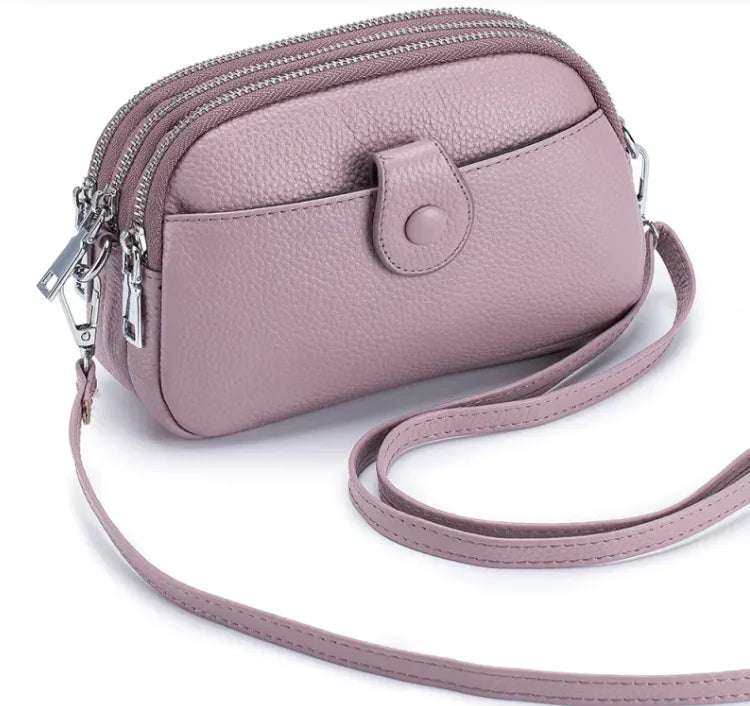 New Leather Fashion Mobile Phone Bag