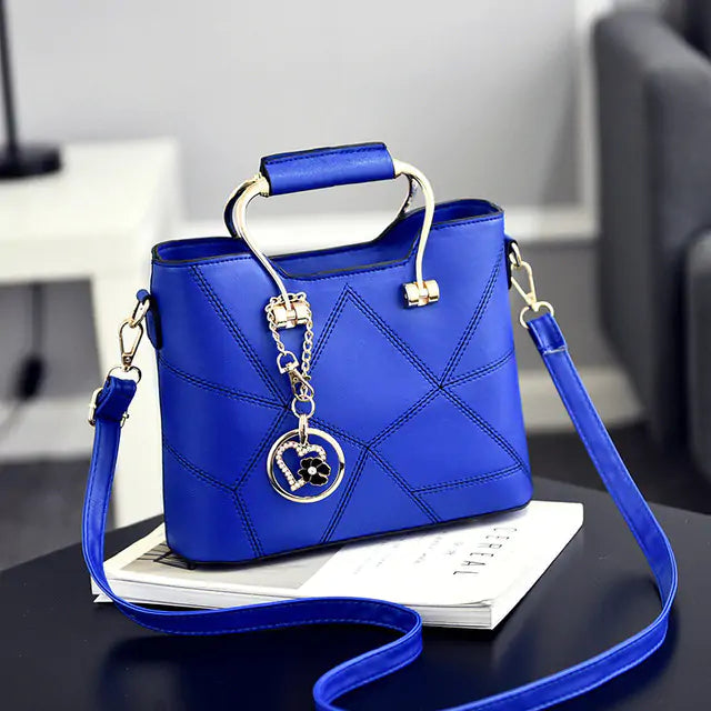 Chic Style Handbag Style Blue 8.2 11.8inch