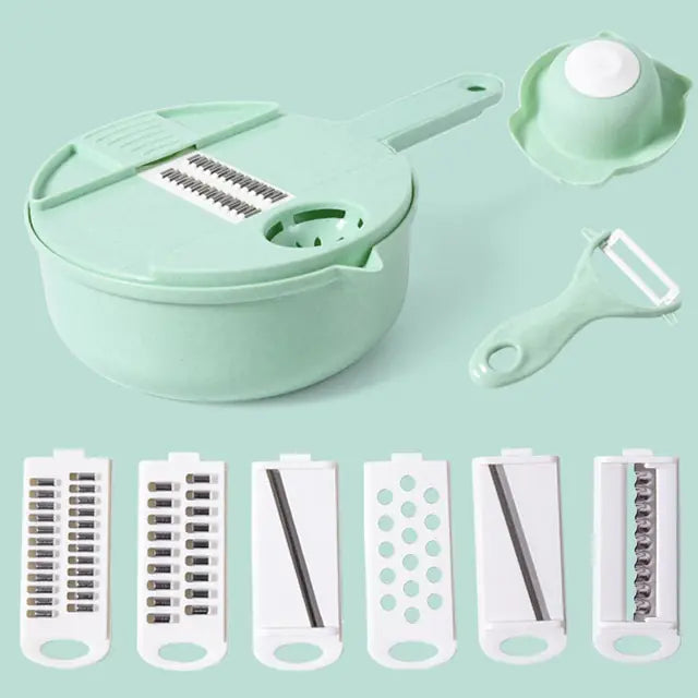 12 Pieces Vegetable Chopper Carrots Potatoes Grater