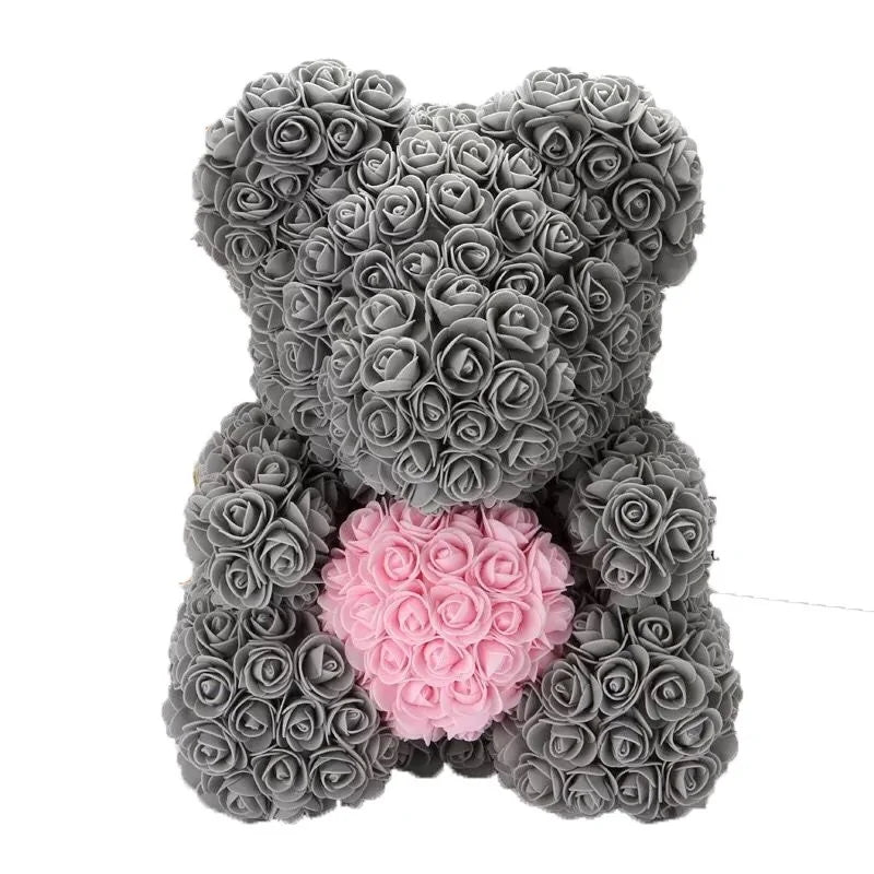 Flower Rose Teddy Bear