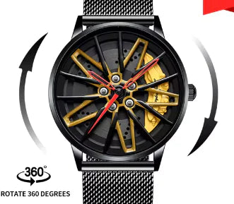 360° Rotate Wheel Watches For Men