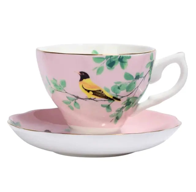 Bone China Coffee Cup Set