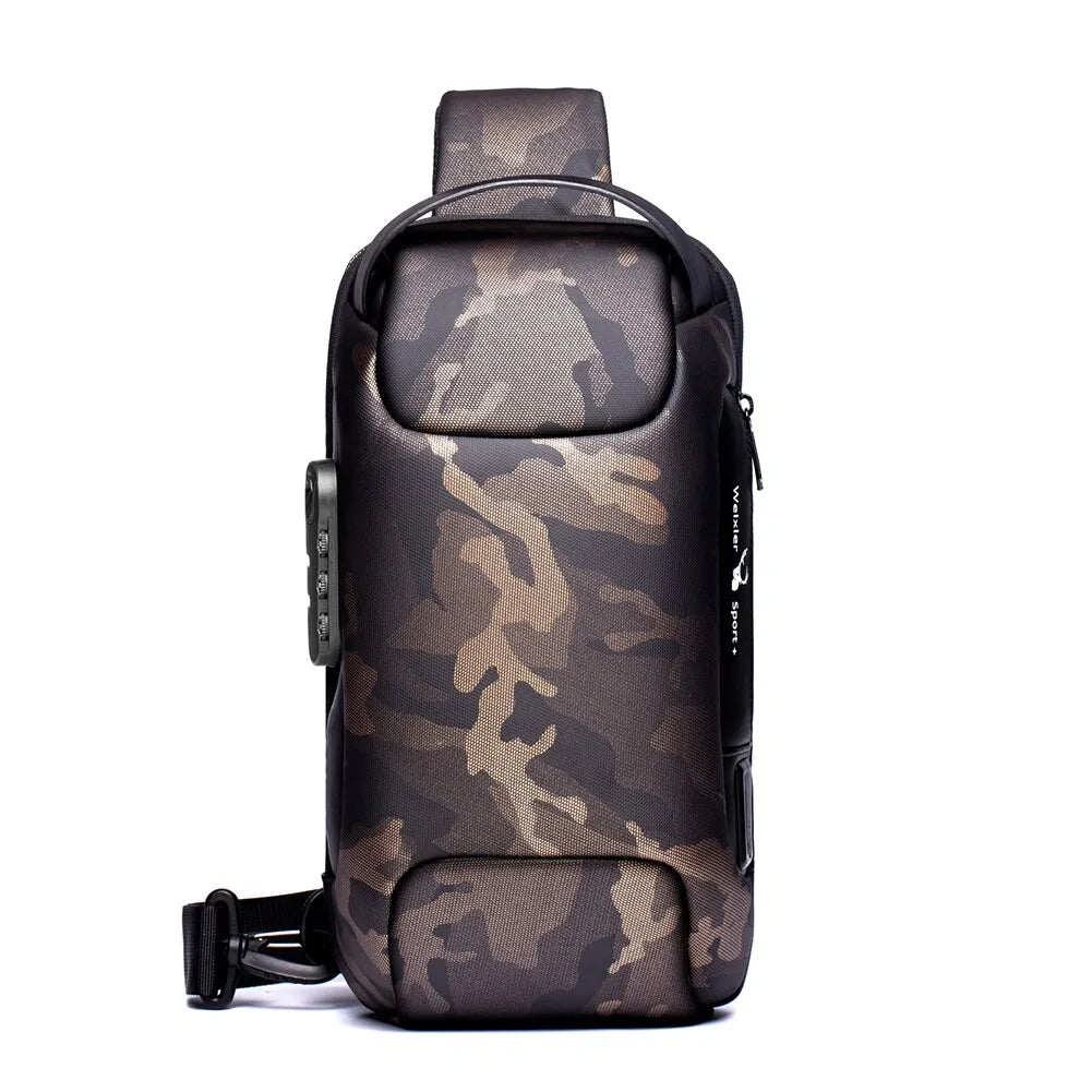 Anti Theft Men Chest Bag MD Store