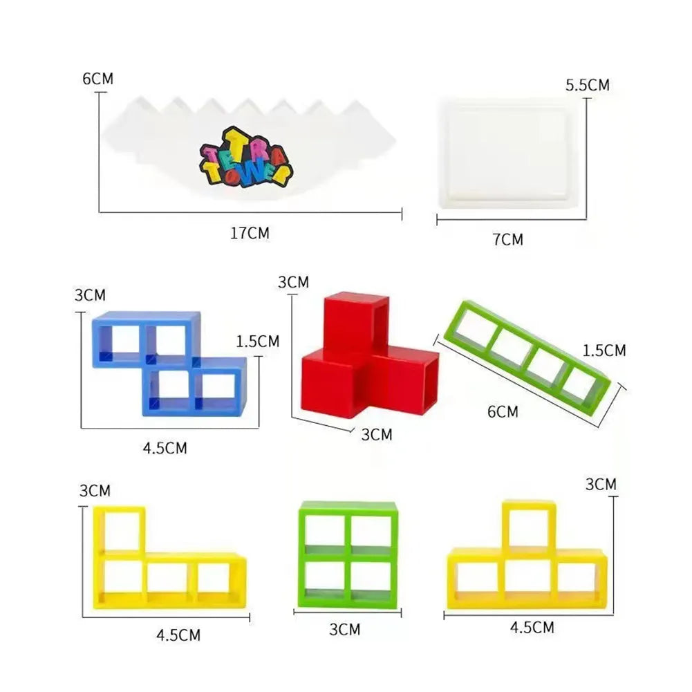 Stapelklötze Tetra Tower Balancespiel