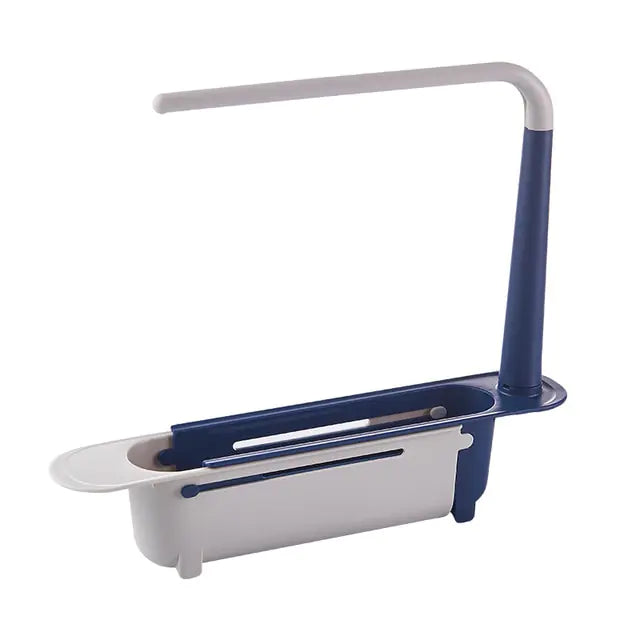 Telescopic Sink Organizer Rack Basket