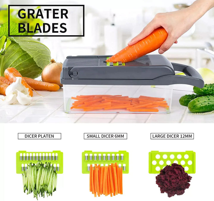 14 In 1 Multifunctional Vegetable Chopper