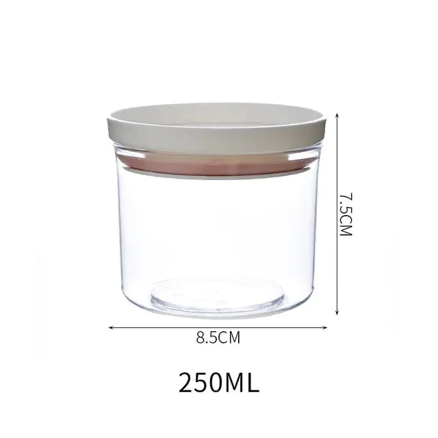 Transparent Food Canister