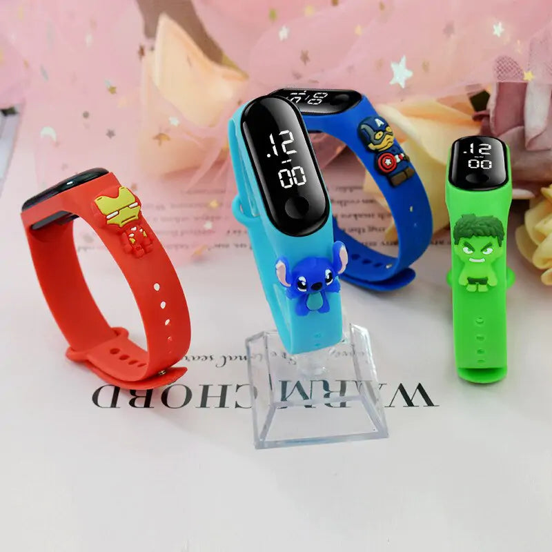 Elektronische LED-Armbanduhren von Disney