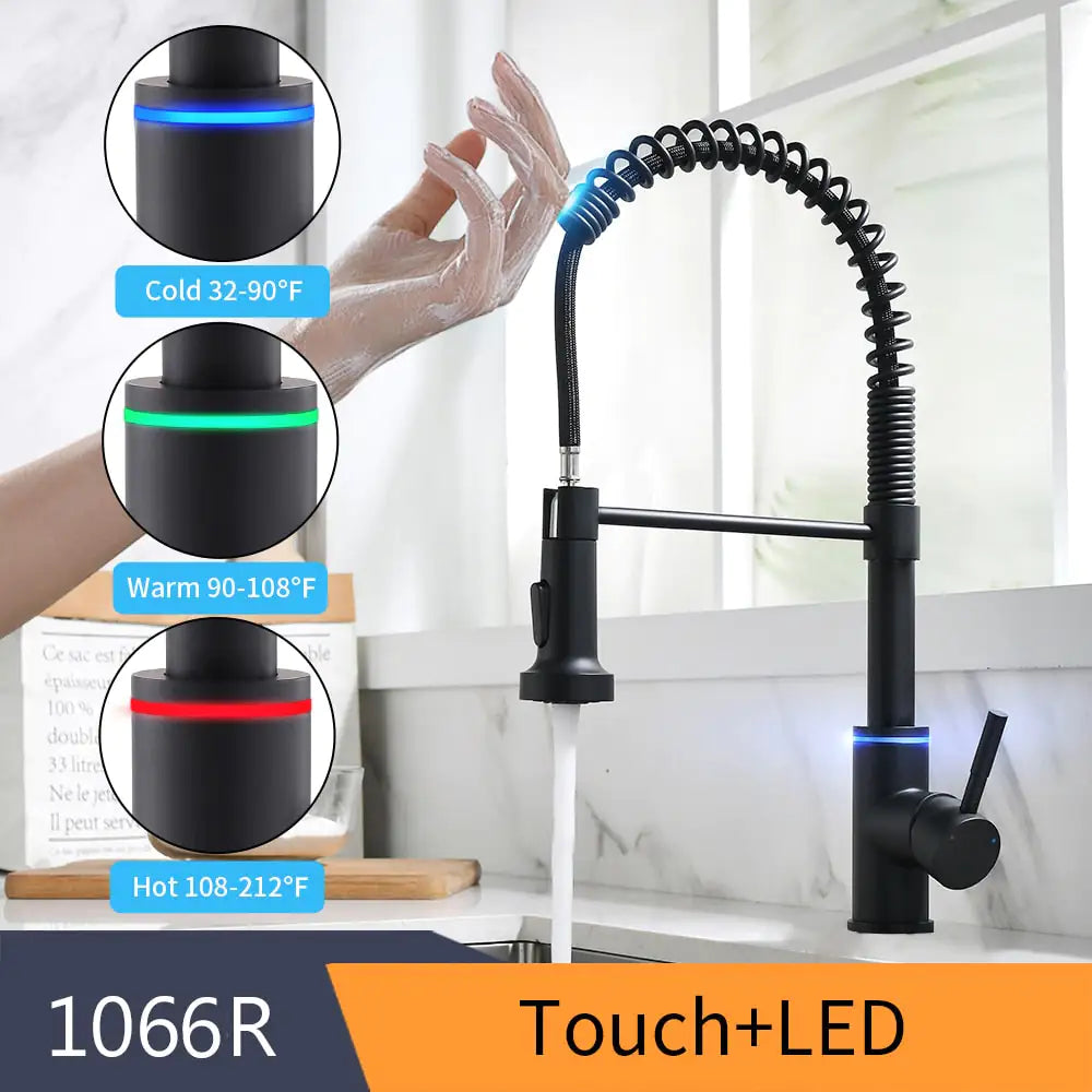 Smart Touch-Wasserhähne für die Küche