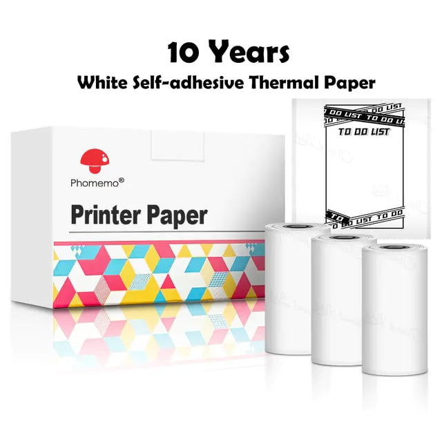 Transparent Sticker Thermal Paper