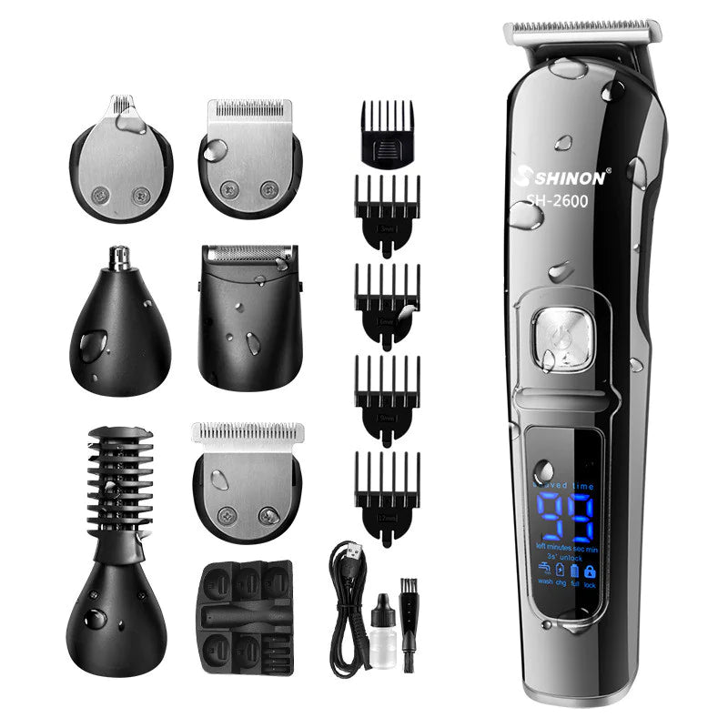 Electric Hair Clipper Set – 6-in-1