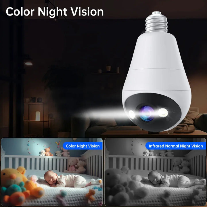 WiFi Bulb Camera with Night Vision