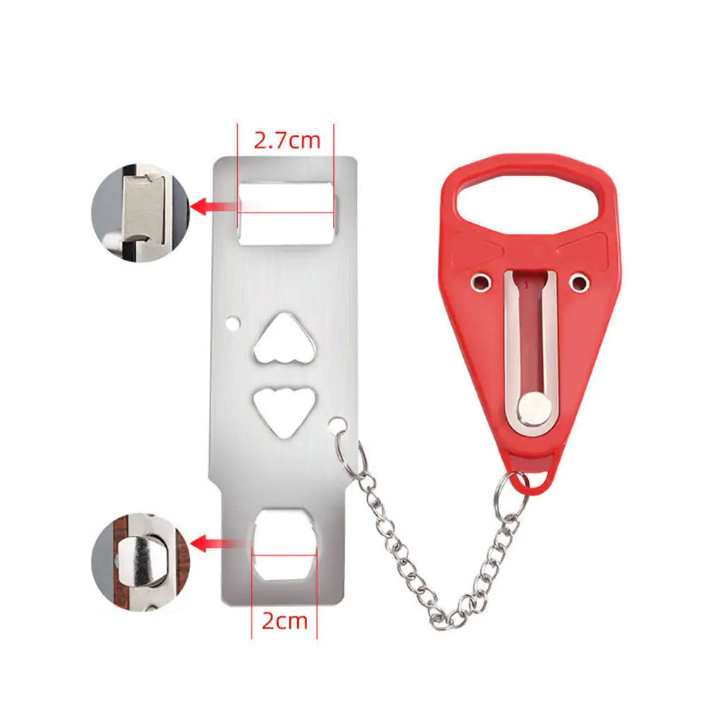 Double Hole Security Door Lock