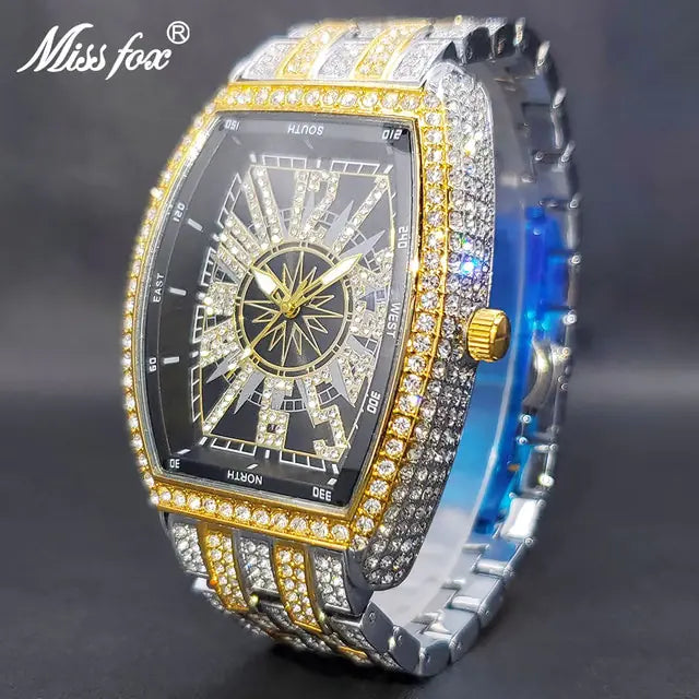 Iced Out Uhr für Männer