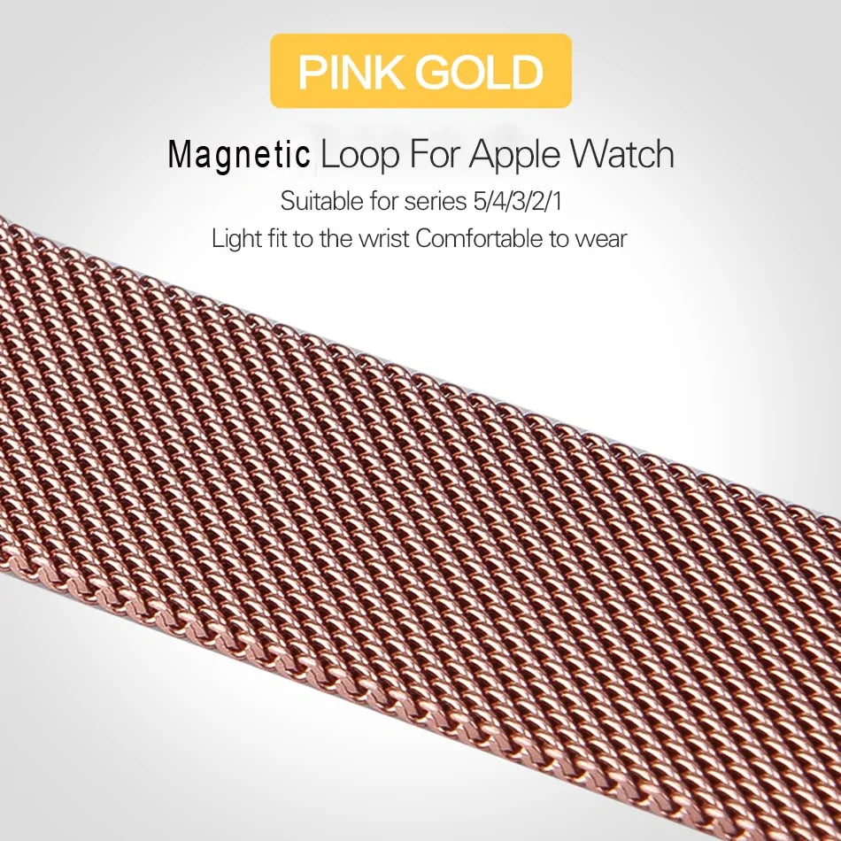 Magnetic Loop Strap For Apple Watch