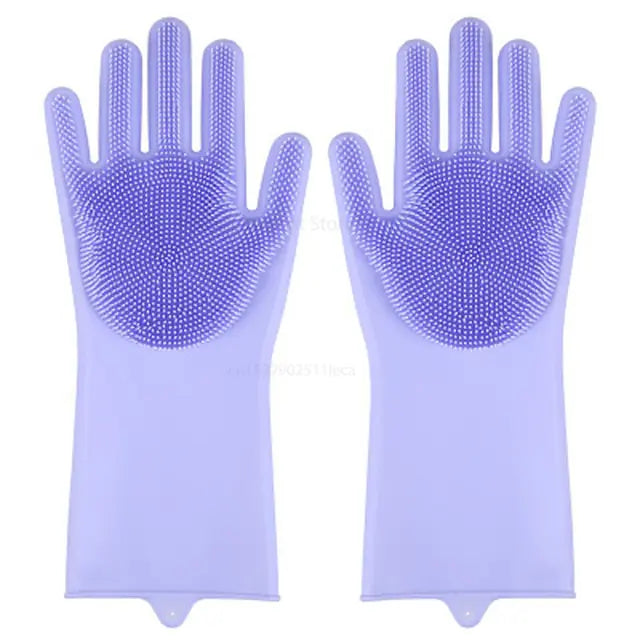 Magic Silicone Dish Washing Gloves