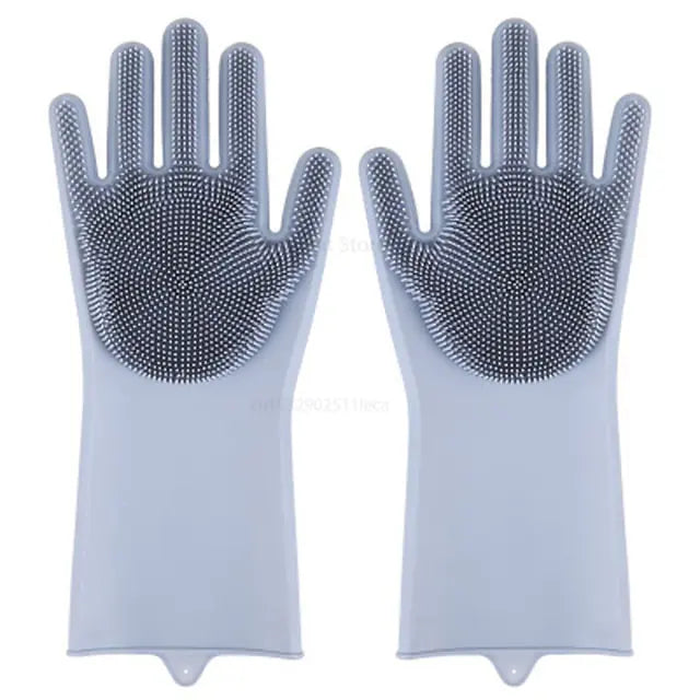 Magic Silicone Dish Washing Gloves