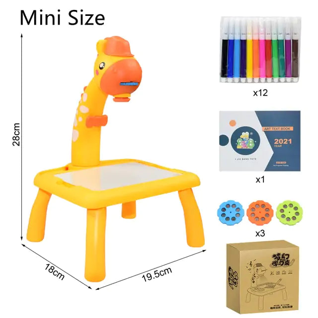 Mini-Kunsttisch-Set für Kinder